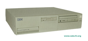 IBM PC 340 type 6560 model. 1XM